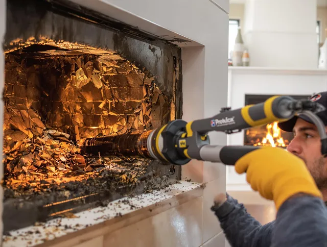 Professional chimney cleaning by Melbourne Chimney Sweep in Melbourne, FL