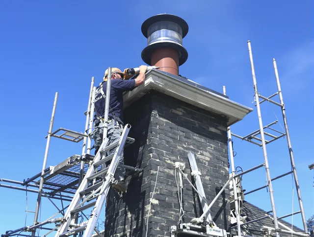 Sturdy chimney crown finished by Melbourne Chimney Sweep in Melbourne, FL