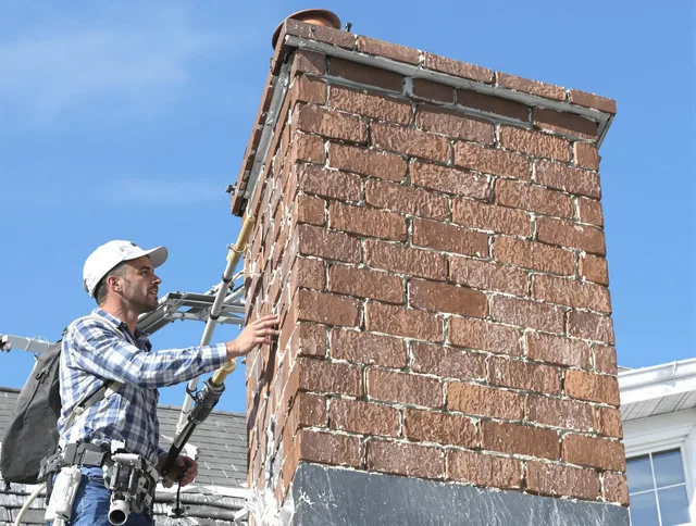 Brickwork for a chimney rebuild by Melbourne Chimney Sweep in Melbourne, FL