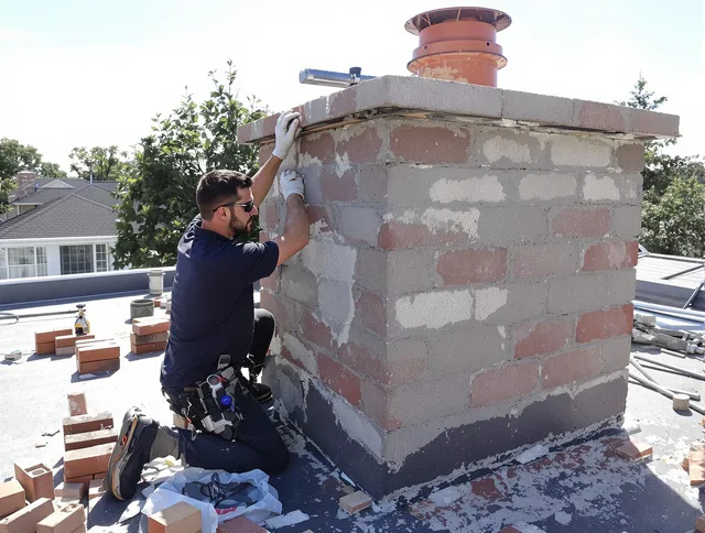 Advanced chimney repair process by Melbourne Chimney Sweep in Melbourne, FL