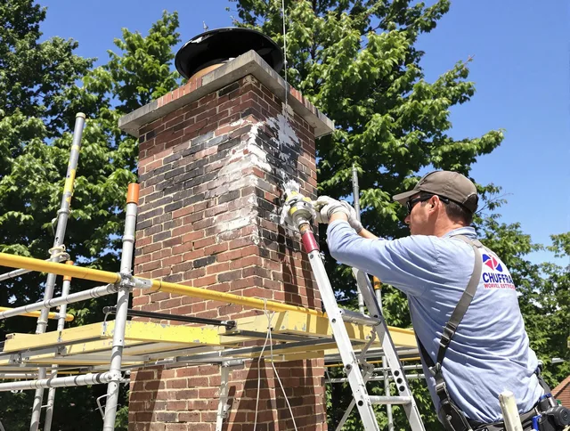 Structural chimney repair by Melbourne Chimney Sweep in Melbourne, FL